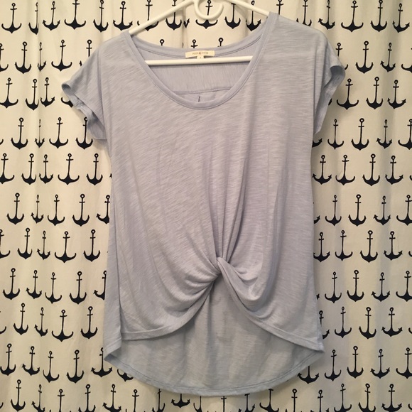 Anthropology Brand Pure +Good front knot tee - Picture 1 of 4